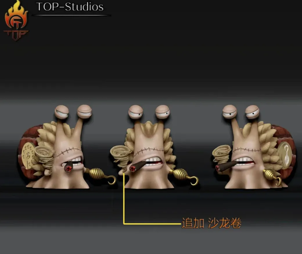 Battle Seven Warlords Series Den Den Mushi 03 - ONE PIECE Resin Statue - TOP-Studios