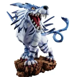 Battle Ver. Garurumon - Digimon Official Statue - MegaHouse