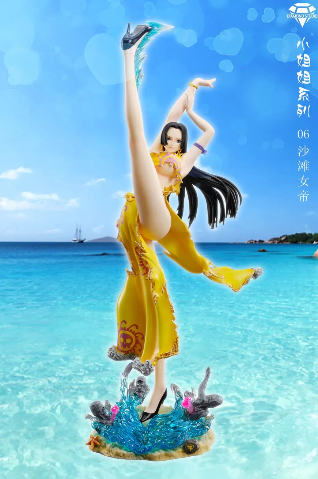 Beach Boa Hancock - ONE PIECE Resin Statue - Diamond Studios