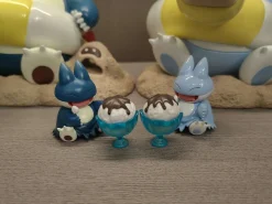 Beach Snorlax & Munchlax - Pokemon Statue - YueJianShan Studio