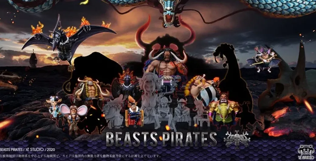 Beast Pirates Speed - ONE PIECE Resin Statue - YZ Studios