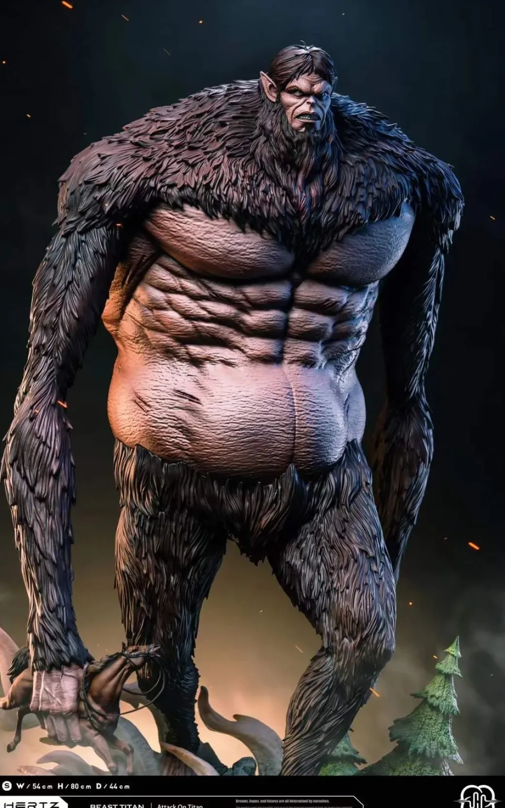 Beast Titan Zeke Yeager - Attack On Titan Resin Statue - Hertz Studio