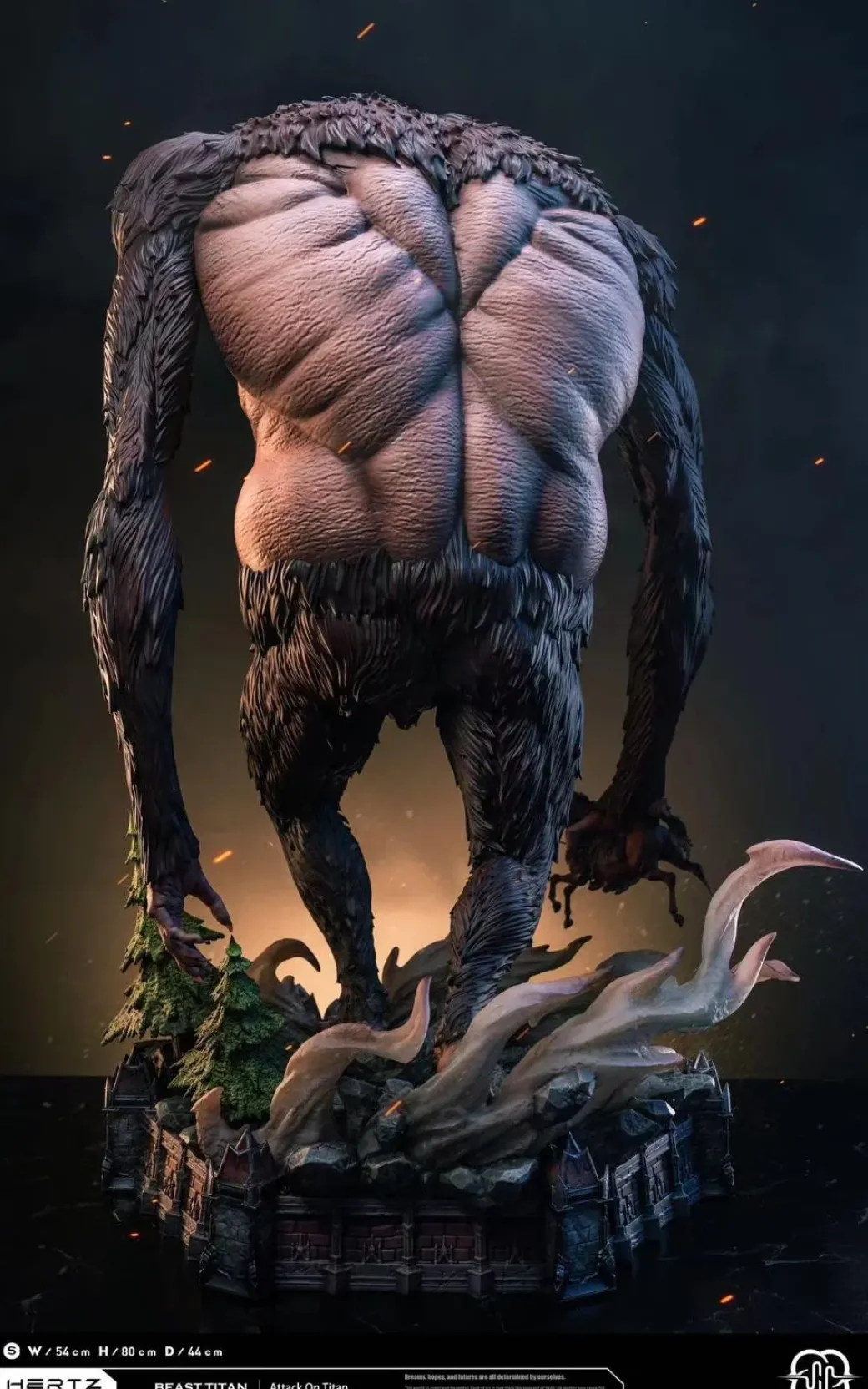 Beast Titan Zeke Yeager - Attack On Titan Resin Statue - Hertz Studio