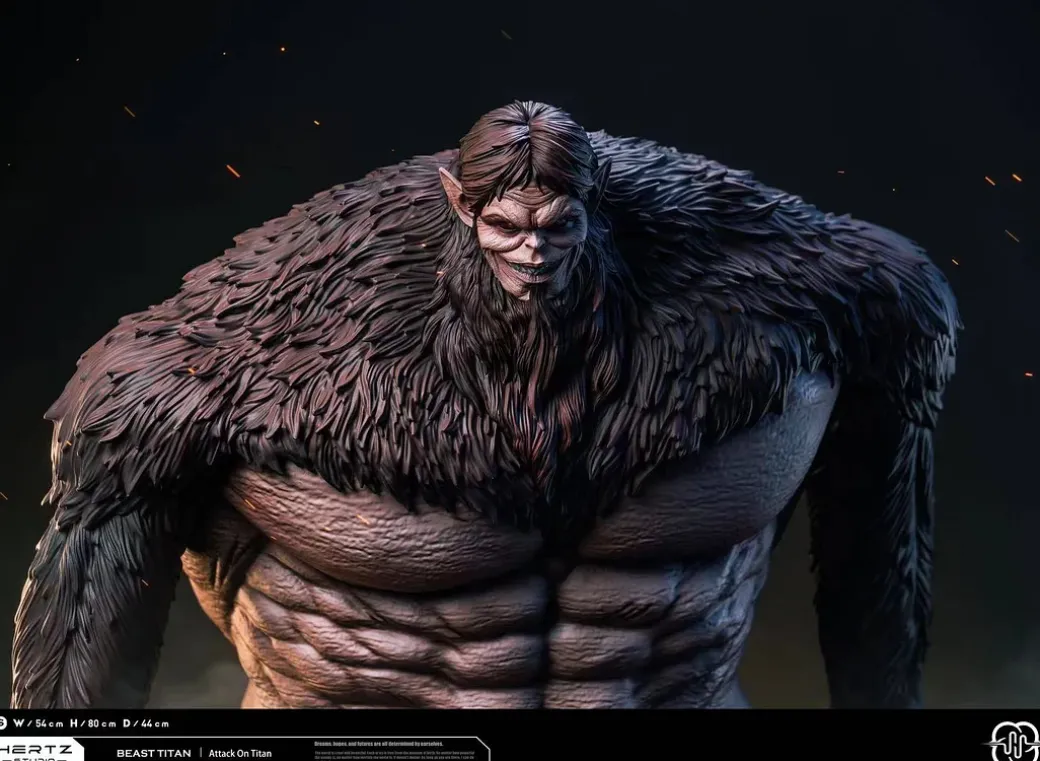 Beast Titan Zeke Yeager - Attack On Titan Resin Statue - Hertz Studio