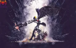 Beelzebumon - Digimon Resin Statue - Digital Monster Studio