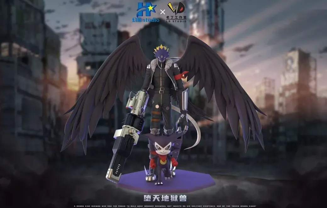 Beelzebumon - Digimon Resin Statue - HuanXing Studios