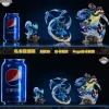 Big & 1/20 Scale World Zukan Lucario Family - Pokemon Resin Statue - Mega Studio