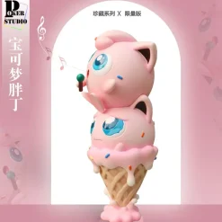 Big & Small Scale Ice Cream Jigglypuff - Pokemon Resin Statue - Poker-Studios