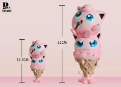 Big & Small Scale Ice Cream Jigglypuff - Pokemon Resin Statue - Poker-Studios