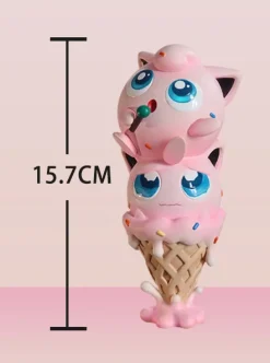 Big & Small Scale Ice Cream Jigglypuff - Pokemon Resin Statue - Poker-Studios