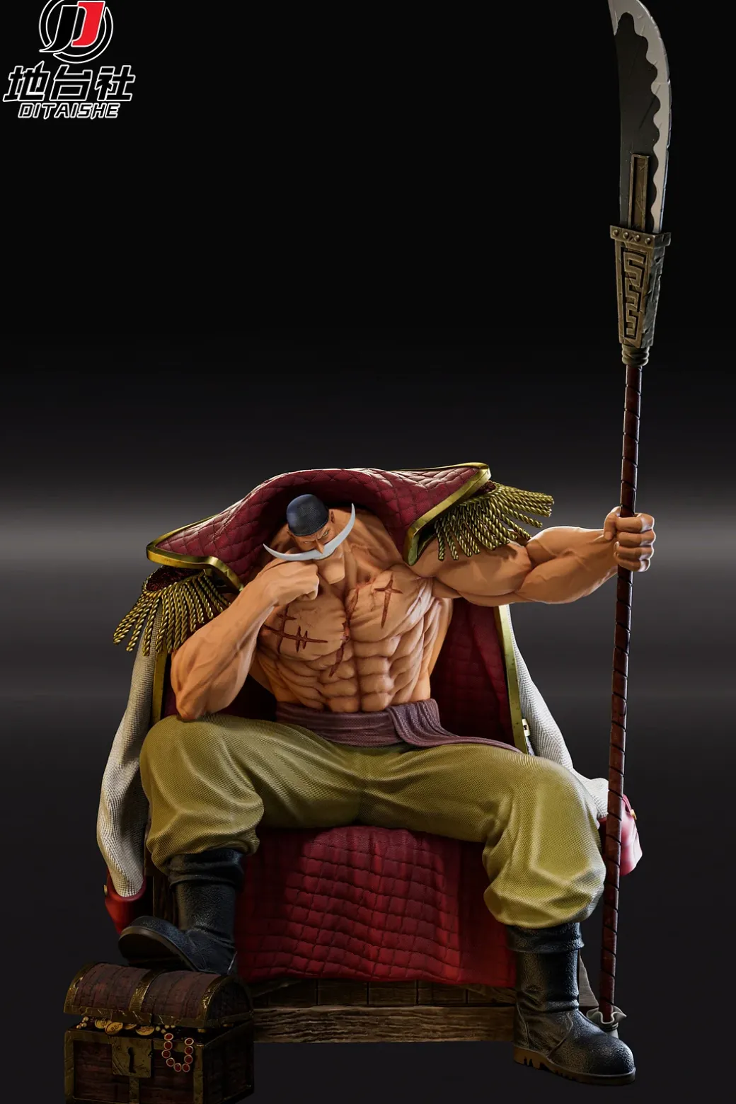 Big & Small Scale Whitebeard Edward Newgate - ONE PIECE Resin Statue - DiTaiShe Studio
