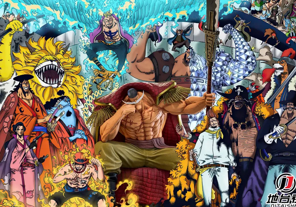 Big & Small Scale Whitebeard Edward Newgate - ONE PIECE Resin Statue - DiTaiShe Studio