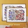 Big & Small Size Inkjet Style Decorative Painting Starter Pokemon of Ninth Generation - Pokemon Decorative Painting - Mystical Art Studios