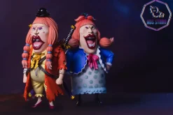 Big Mom Pirates Charlotte Chiffon & Charlotte Lola - ONE PIECE Resin Statue - MDS Studio