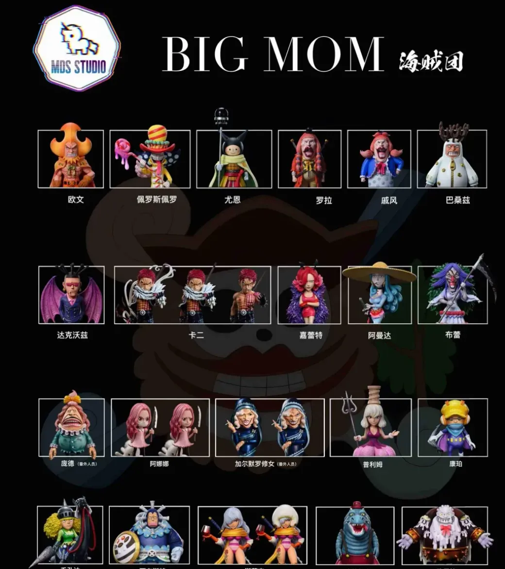Big Mom Pirates Series 014 Charlotte Opera - ONE PIECE Resin Statue - MDS Studio