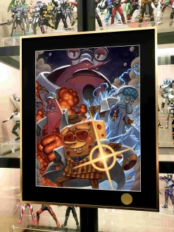 Bikini Bottom Marines Admirals Decorative Painting - SpongeBob SquarePants ONE PIECE - Xingkong Studio