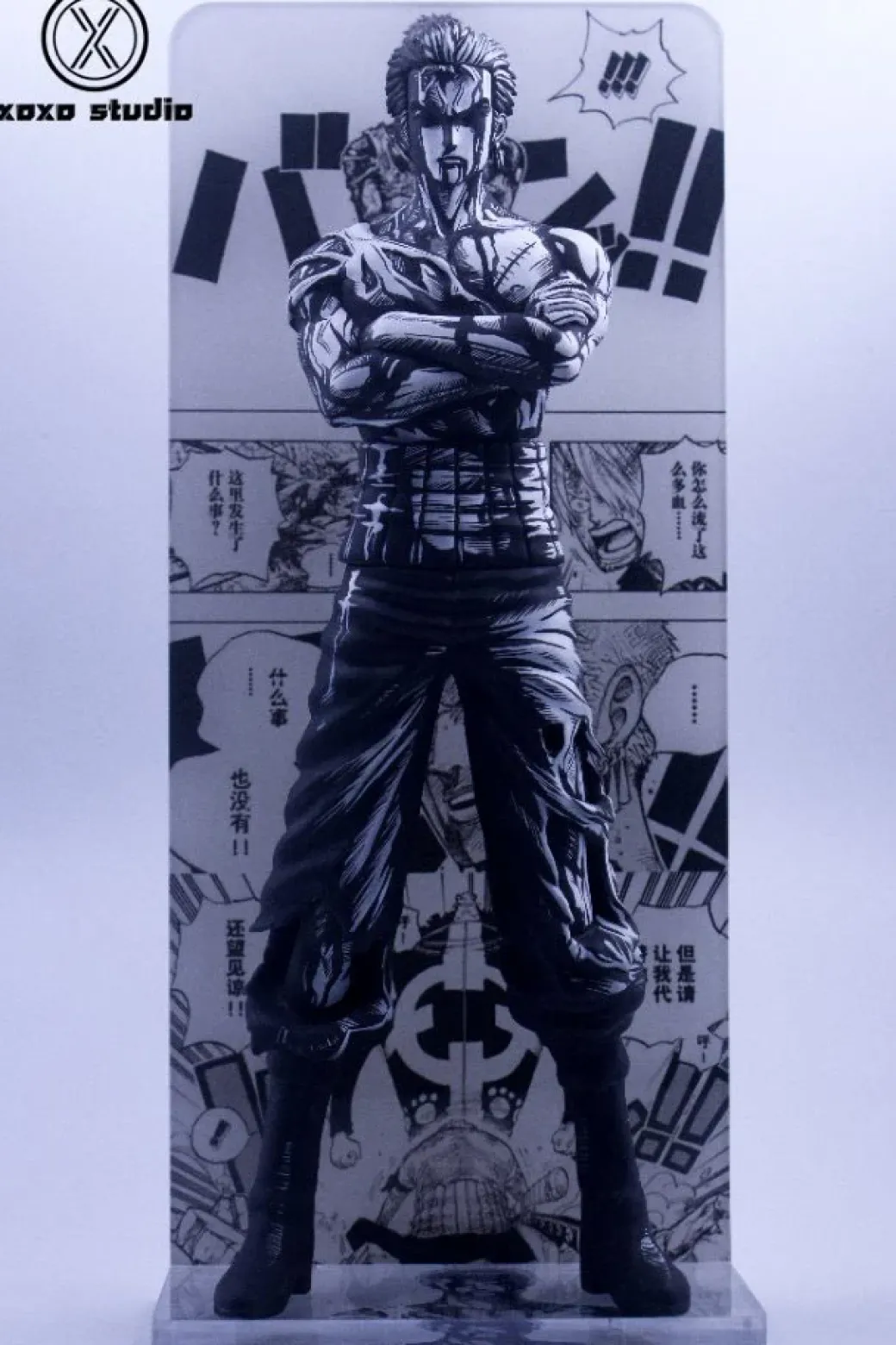 Black & White Comic Ver. Roronoa Zoro - ONE PIECE Resin Statue - XOXO Studios