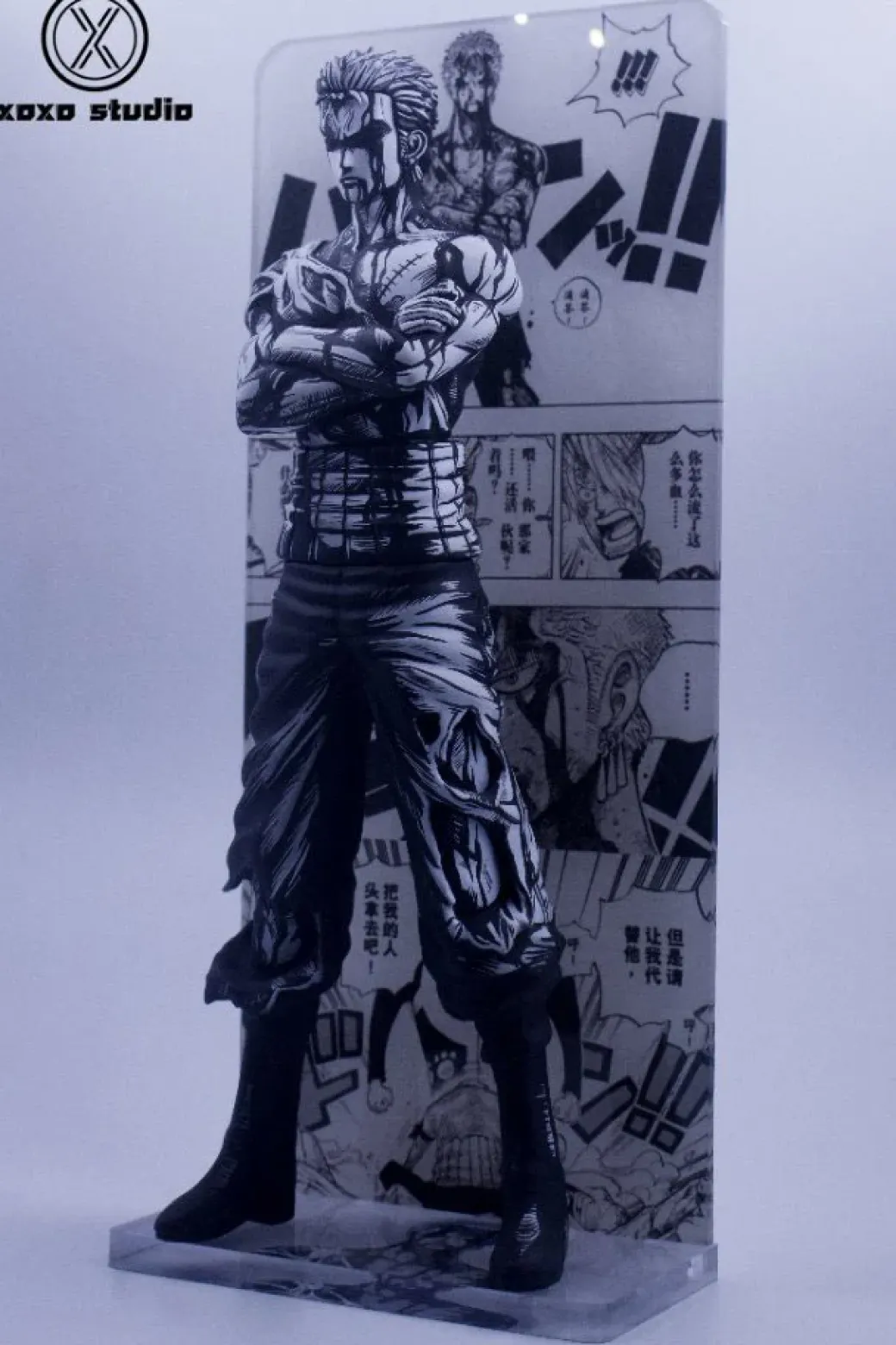 Black & White Comic Ver. Roronoa Zoro - ONE PIECE Resin Statue - XOXO Studios
