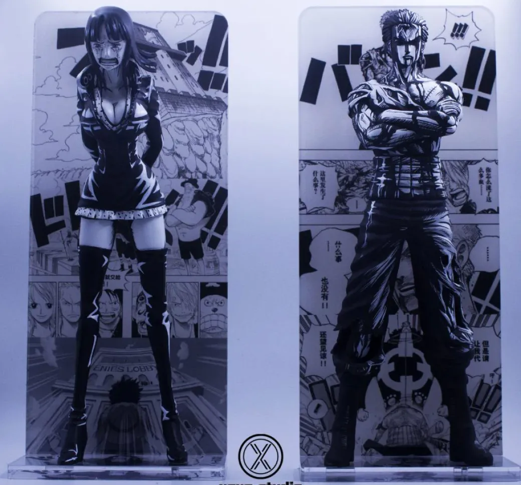 Black & White Comic Ver. Roronoa Zoro - ONE PIECE Resin Statue - XOXO Studios