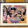 Black Heart Maid Cafe Decorative Painting - ONE PIECE - Xingkong Studio
