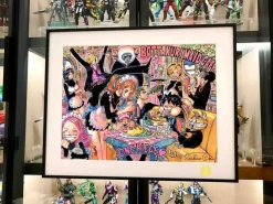 Black Heart Maid Cafe Decorative Painting - ONE PIECE - Xingkong Studio