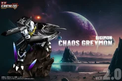 Black WarGreymon & WarGreymon & Chaos Greymon - Digimon Resin Statue - TT Crew Studio