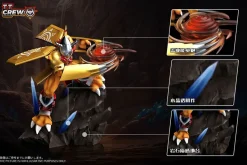 Black WarGreymon & WarGreymon & Chaos Greymon - Digimon Resin Statue - TT Crew Studio