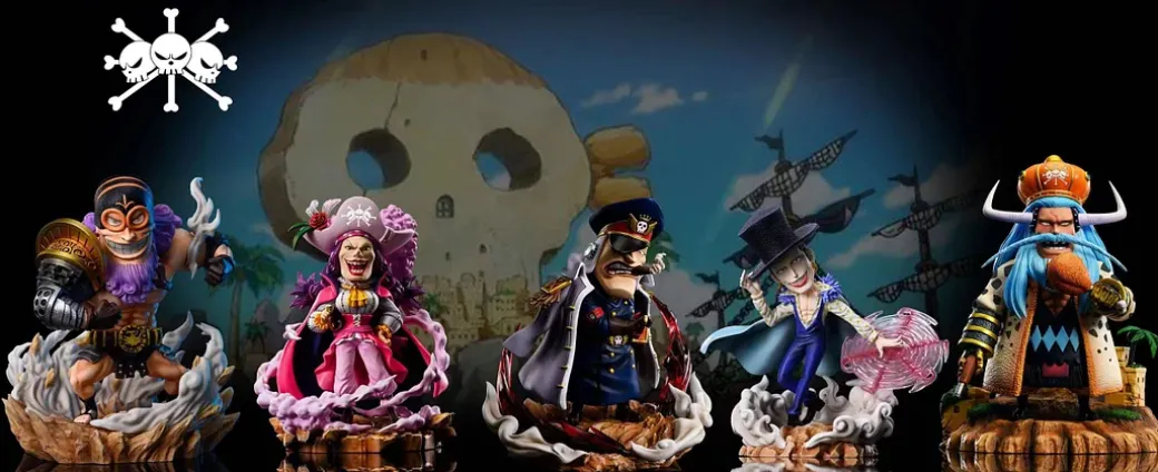Blackbeard Pirates 005 Corrupt King Avalo Pizarro - ONE PIECE Resin Statue - A Plus Studios
