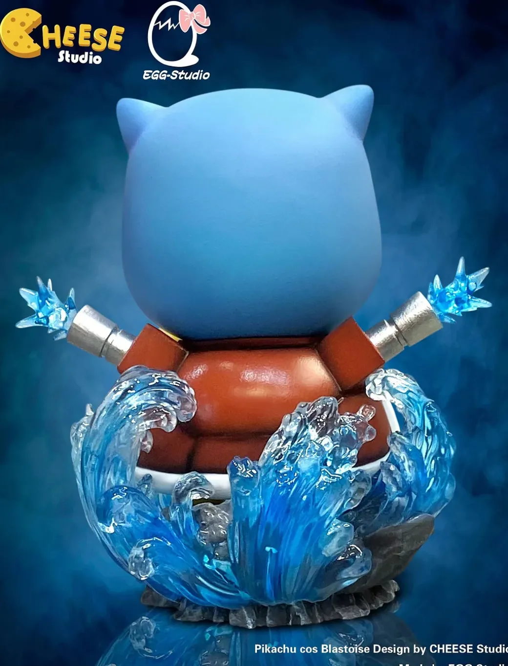 Blastoise Cosplay Pikachu - Pokemon Resin Statue - CHEESE Studio