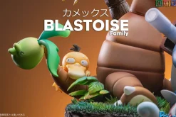 Blastoise Family - Pokemon Resin Statue - PCHouse Studios