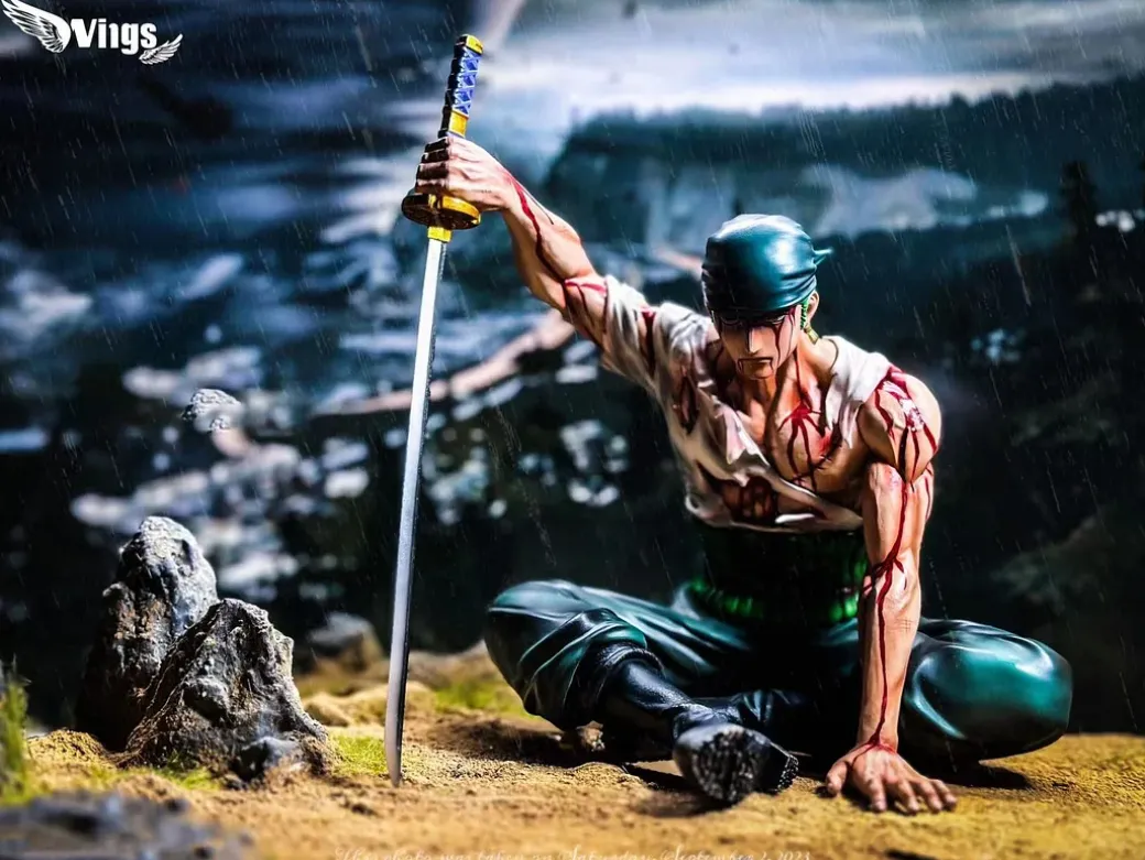 Bloody Roronoa Zoro - ONE PIECE Statue - Wings Studio