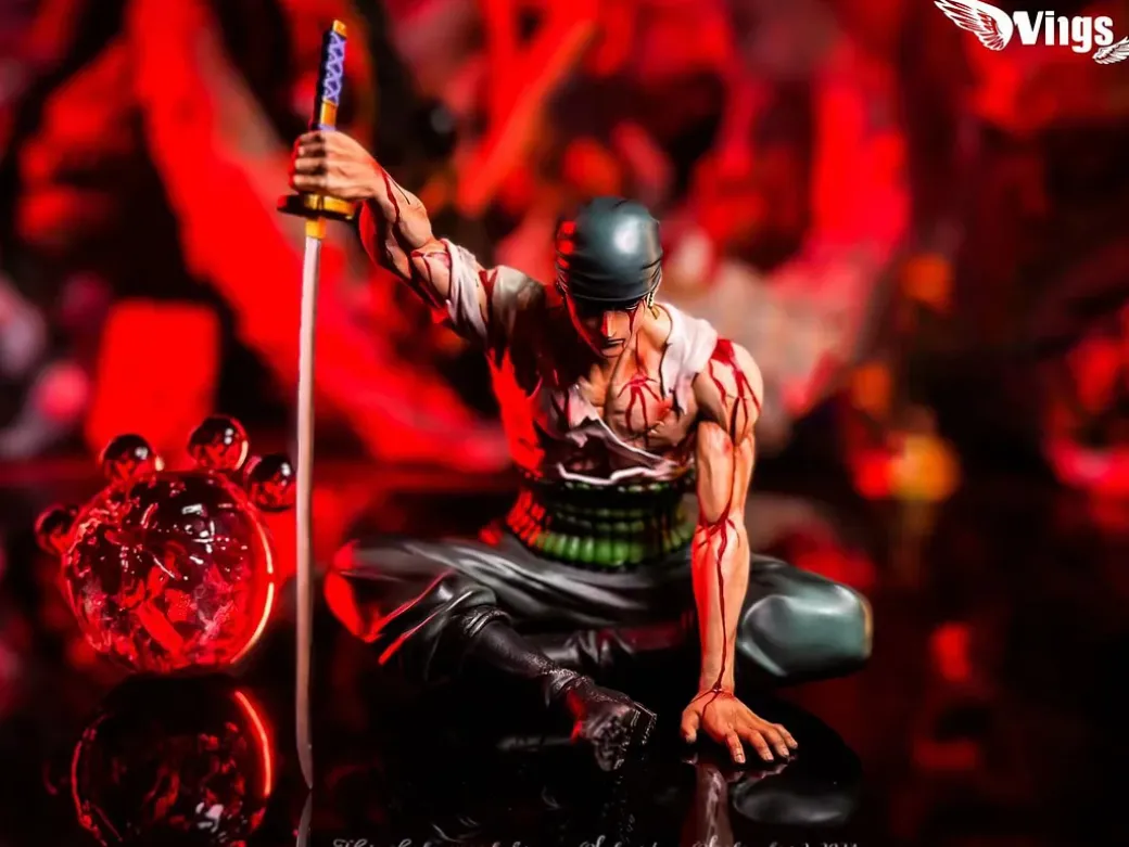 Bloody Roronoa Zoro - ONE PIECE Statue - Wings Studio