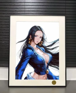 Blue Cloth Ver. Boa Hancock Decorative Painting - ONE PIECE - Xingkong Studio