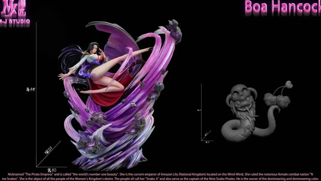 Boa Hancock - ONE PIECE Resin Statue - M-J Studio