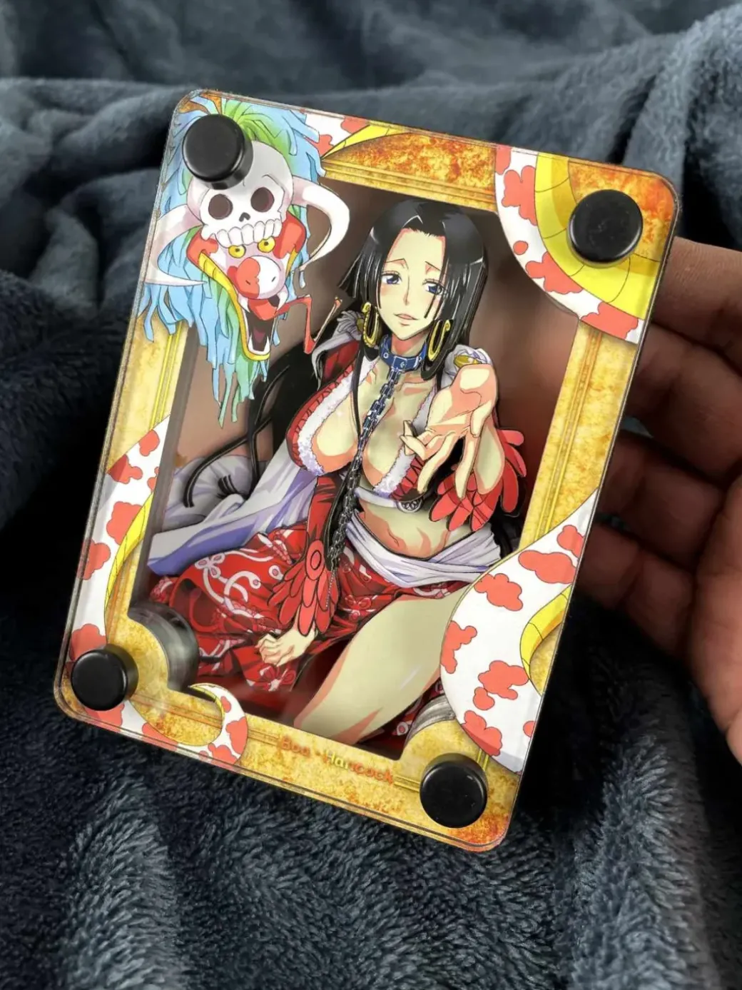 Boa Hancock & Salome 002 Card Stand Display - ONE PIECE - momo Studio
