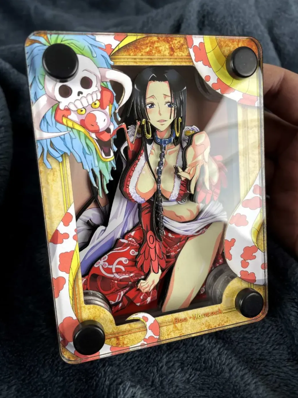 Boa Hancock & Salome 002 Card Stand Display - ONE PIECE - momo Studio