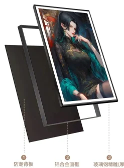 Boa Hancock Decorative Painting - ONE PIECE Decorative Painting - AMaoHuaShe Studio