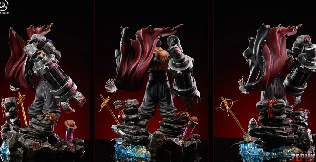 Boss Series 002 Black Arm Zephyr - ONE PIECE Resin Statue - GG-Studios