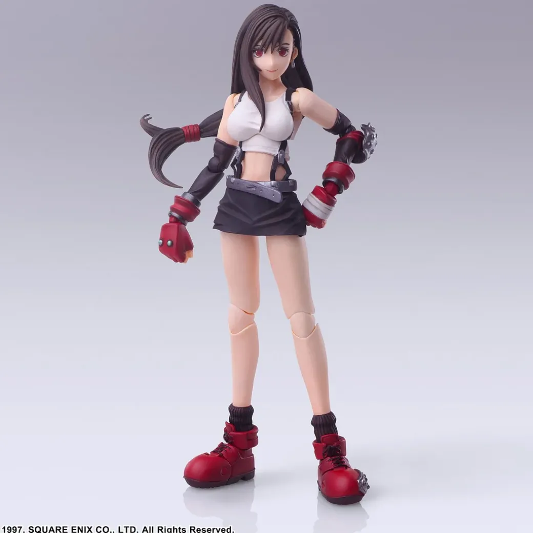 Bring Arts Series Movable Tifa Lockhart - (FF7) Final Fantasy VII Official Statue - Square Enix