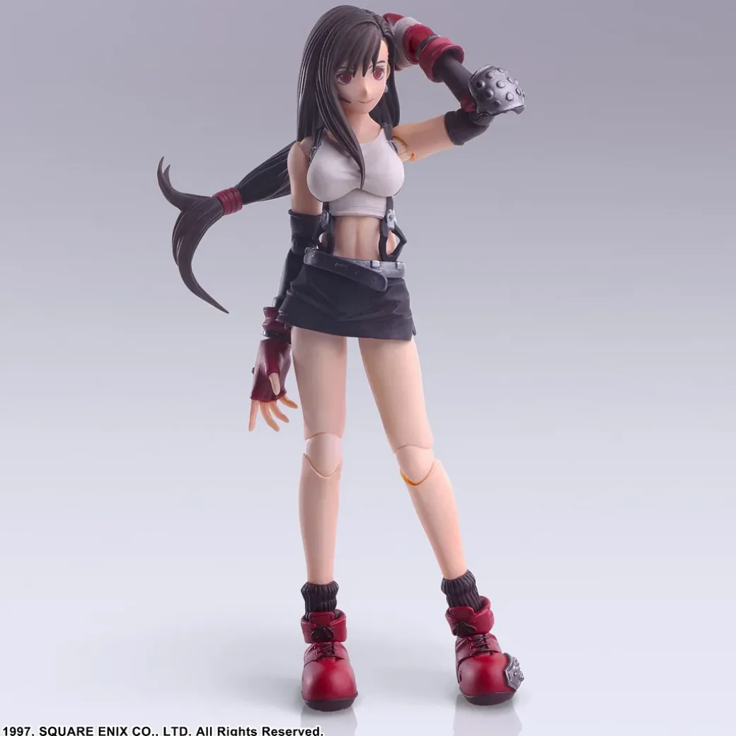 Bring Arts Series Movable Tifa Lockhart - (FF7) Final Fantasy VII Official Statue - Square Enix