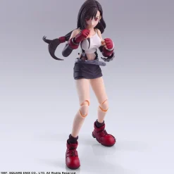 Bring Arts Series Movable Tifa Lockhart - (FF7) Final Fantasy VII Official Statue - Square Enix
