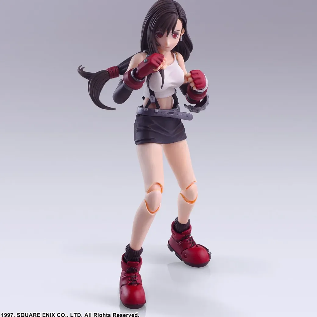 Bring Arts Series Movable Tifa Lockhart - (FF7) Final Fantasy VII Official Statue - Square Enix