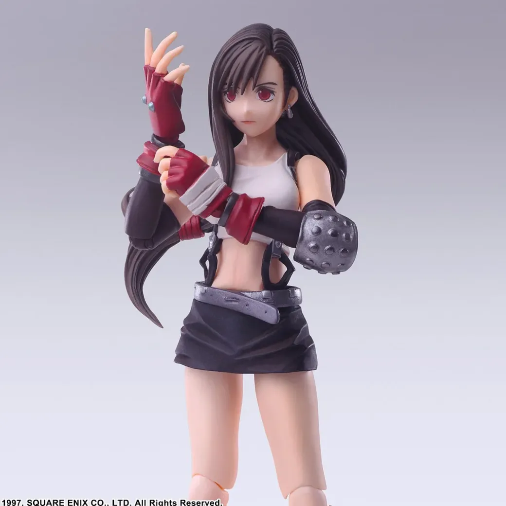 Bring Arts Series Movable Tifa Lockhart - (FF7) Final Fantasy VII Official Statue - Square Enix