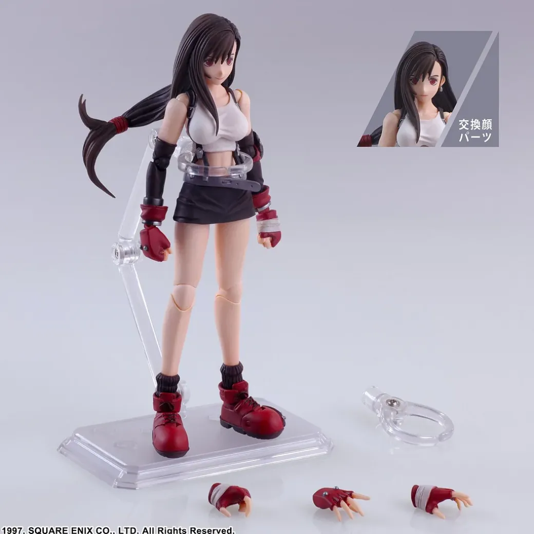 Bring Arts Series Movable Tifa Lockhart - (FF7) Final Fantasy VII Official Statue - Square Enix