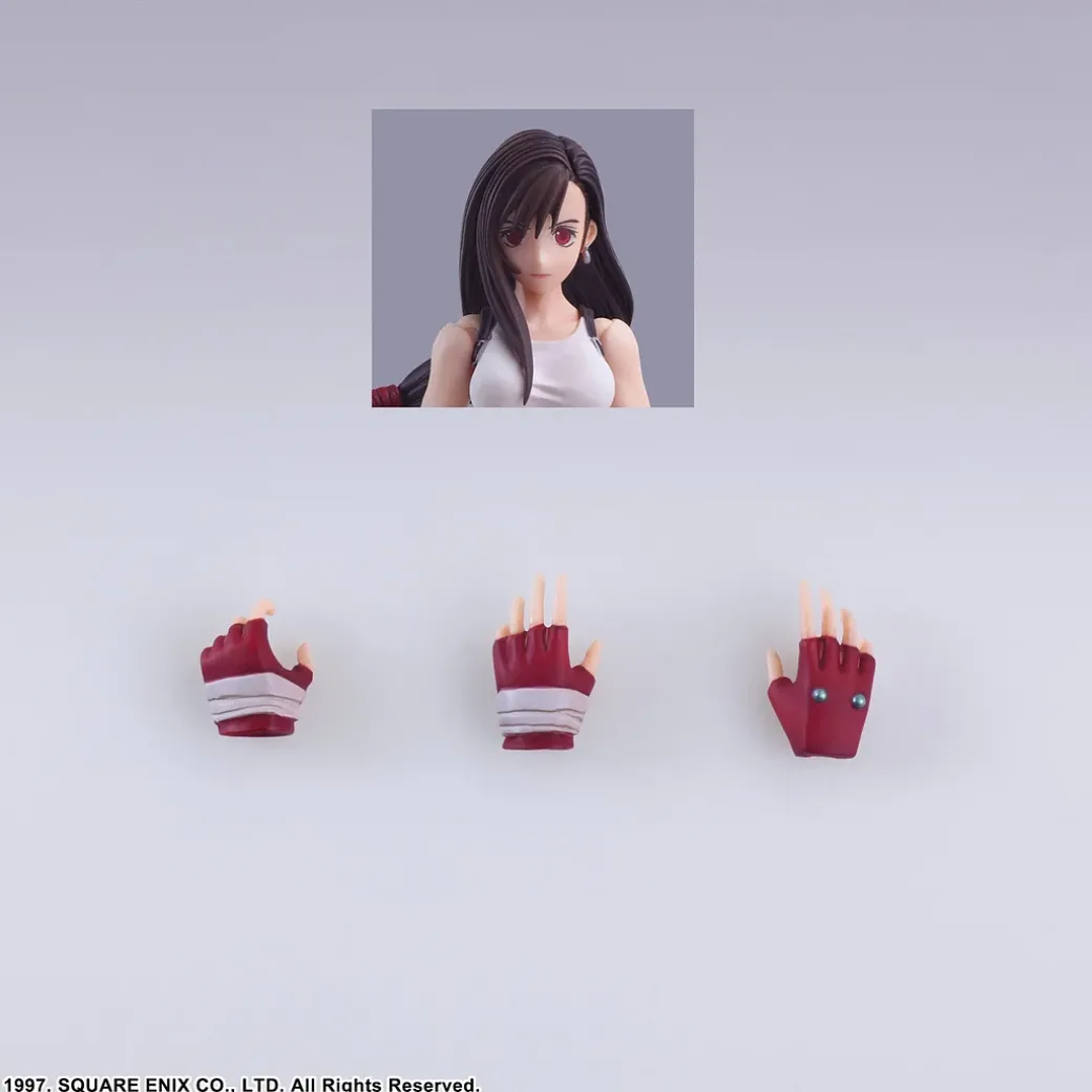 Bring Arts Series Movable Tifa Lockhart - (FF7) Final Fantasy VII Official Statue - Square Enix
