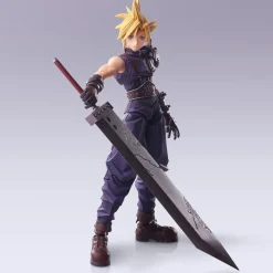 Bring Arts Series Movable Cloud Strife - (FF7) Final Fantasy VII Official Statue - Square Enix
