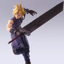 Bring Arts Series Movable Cloud Strife - (FF7) Final Fantasy VII Official Statue - Square Enix