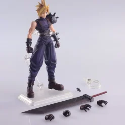 Bring Arts Series Movable Cloud Strife - (FF7) Final Fantasy VII Official Statue - Square Enix