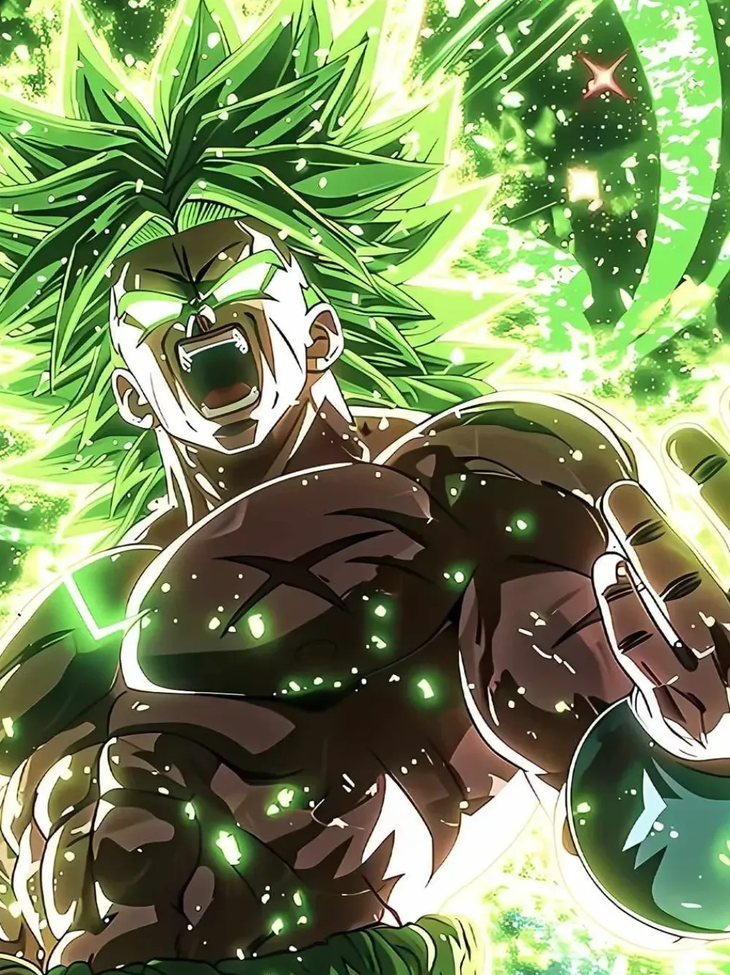 Broly Decorative Painting - Dragon Ball - Xingkong Studio