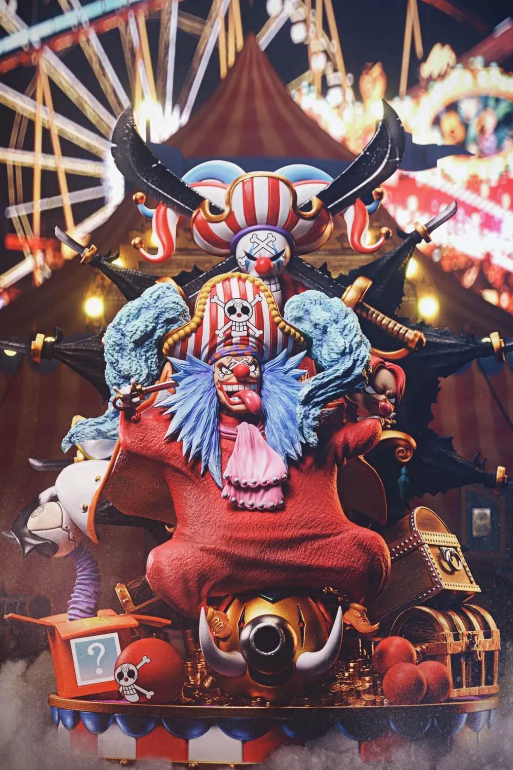 Buggy the Star Clown - ONE PIECE Resin Statue - G5 Studios